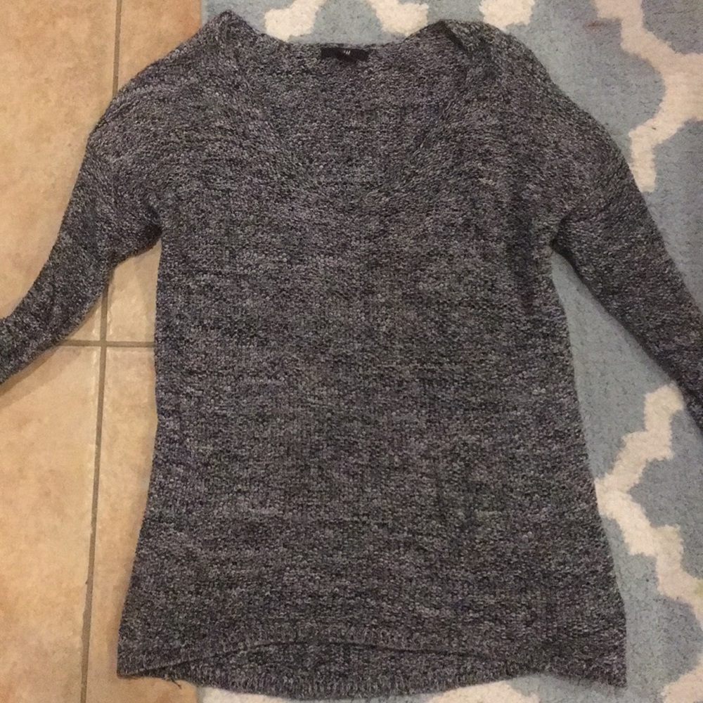 H&M marbled sweater